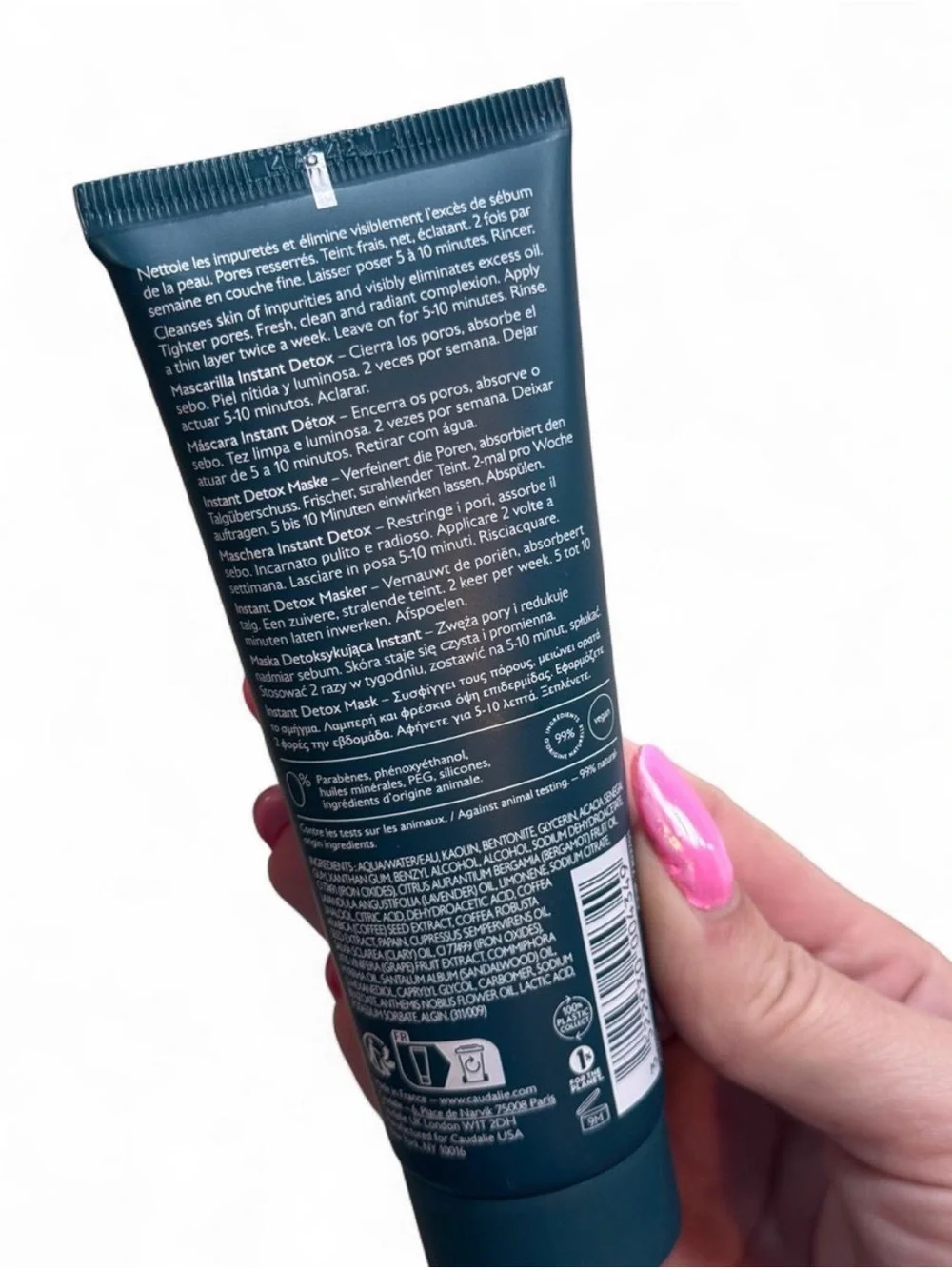 Caudalie Instant Detox Mask- Full Size 2.5oz BRAND NEW